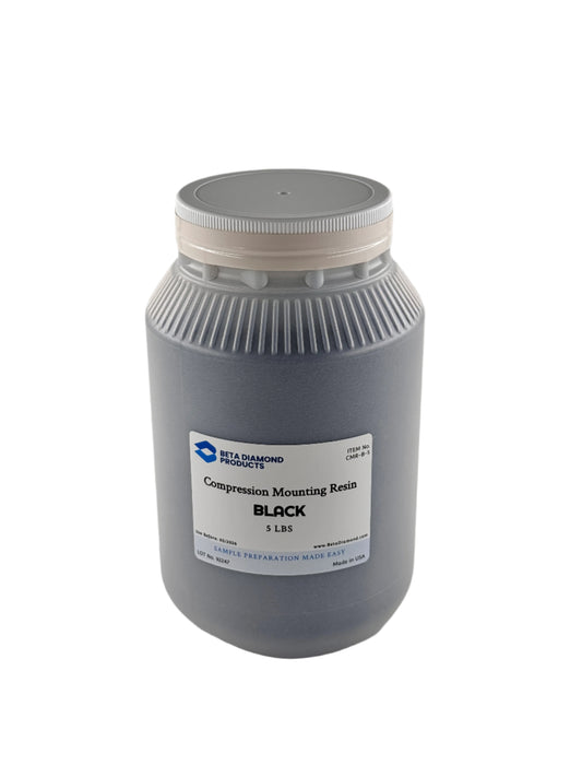 Compression mounting resin for sample preparation and metallography
