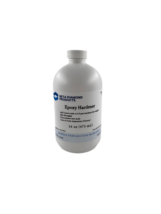 Epoxy mounting hardener for metallographic sample preparation