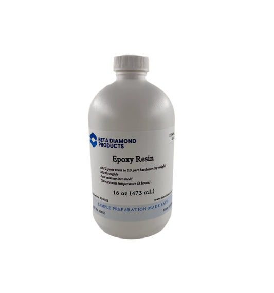 Epoxy mounting resin for metallographic sample preparation