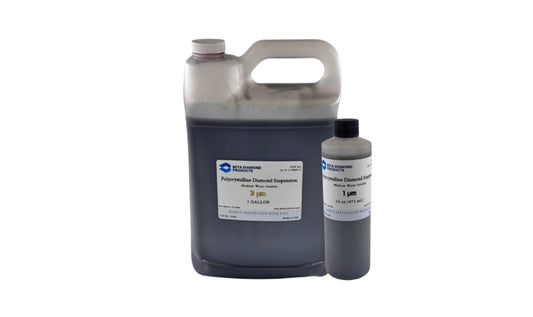 Polycrystalline diamond suspension for sample preparation and metallography