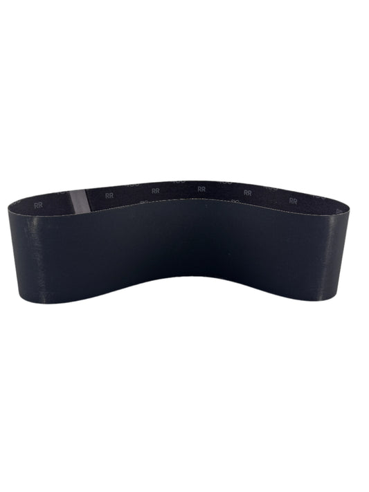 Silicon carbide grinding belts for sample preparation and metallography