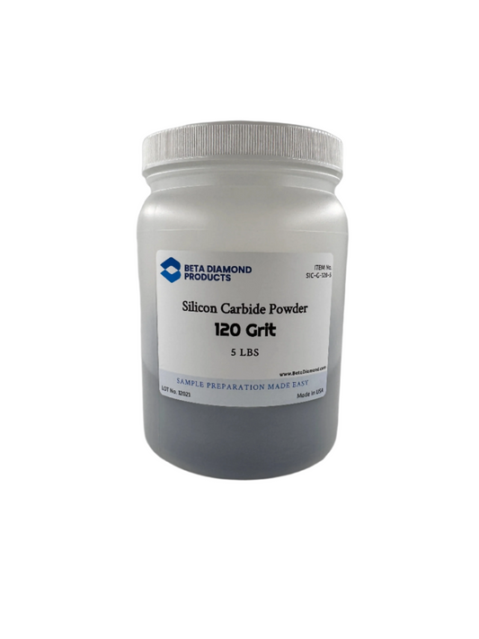 Silicon carbide powder for sample preparation and metallography