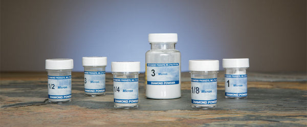 Polycrystalline diamond powder for sample preparation, lapping, and precision polishing — Beta Diamond Products