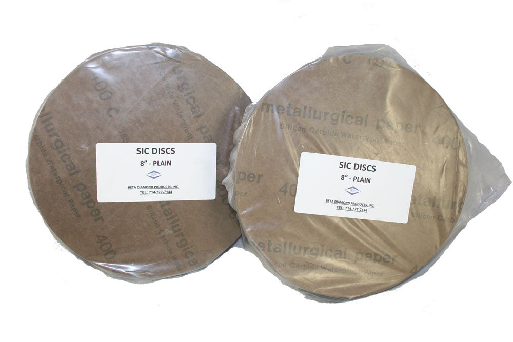 Silicon Carbide Disc ( Packages of 100 ) - Beta Diamond Products